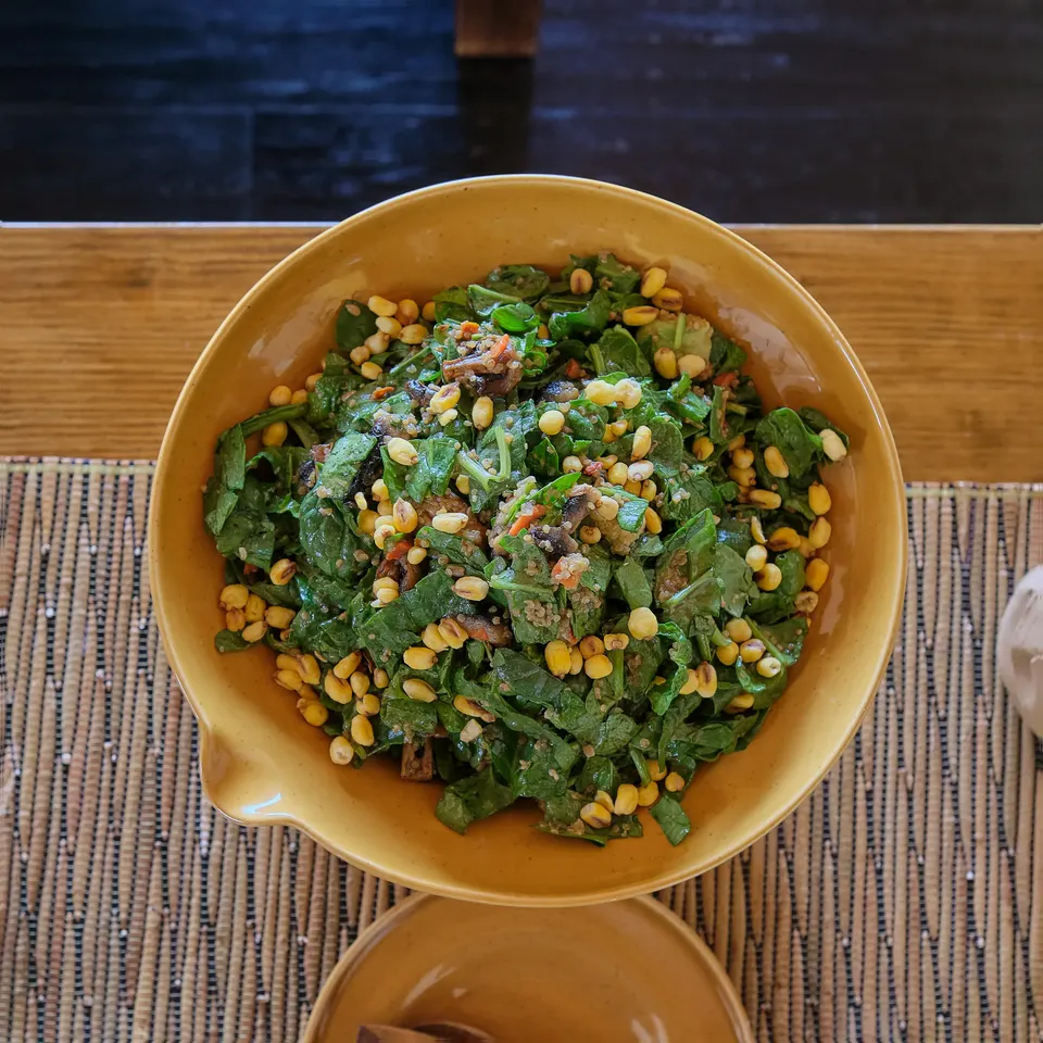 A bowl of fresh Greek salad